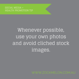 Avoid cliched images