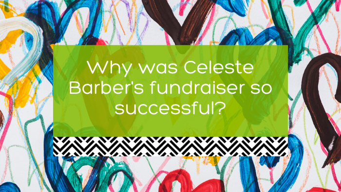 Why was Celeste Barber’s fundraiser so successful?